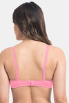 Komli Padded Non-Wired Full Coverage T-Shirt Bra - Baby Pink — thumbnail 2